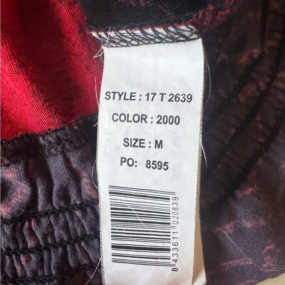 Y2K Dream DESIGUAL Colorful Abstract Embroidered Metallic Women's Top Medium - Picture 12 of 13